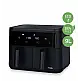 Διπλή Φριτέζα Αέρος Airfryer 9lt 2x4,5lt FRY900 H.Koenig