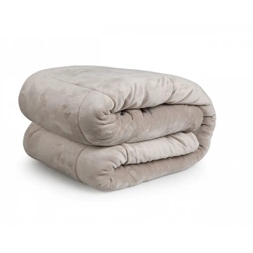 Πολυτελής Κουβέρτα Διπλής Όψης Sherpa  240 x 200 cm Taupe 8720604888324 SleepMed