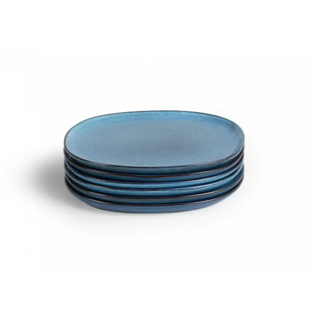 Σετ πιάτων Lott 18 τεμαχίων - Ανοιχτό Μπλε 8720604887266 Lifa-Living