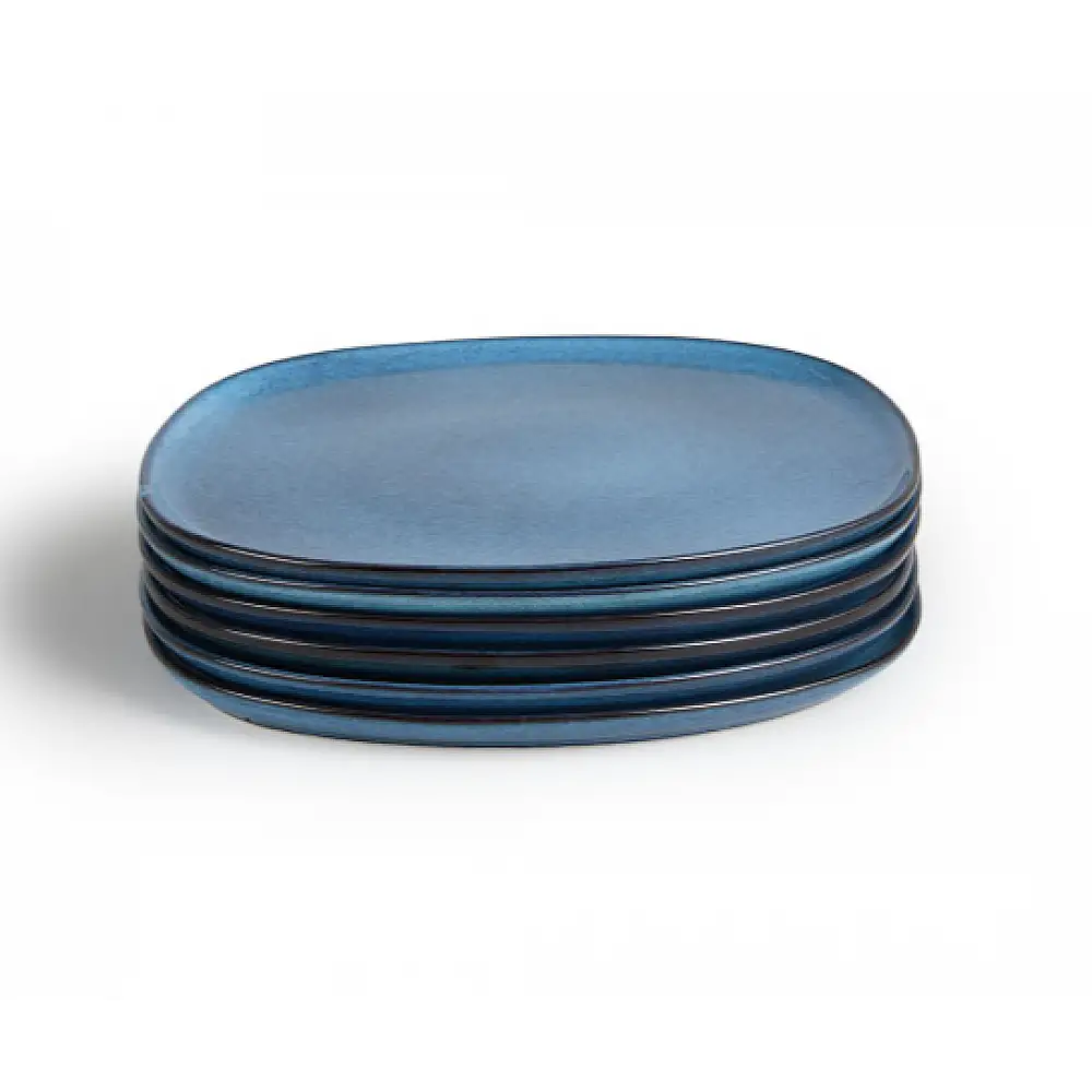 Σετ πιάτων Lott 18 τεμαχίων - Ανοιχτό Μπλε 8720604887266 Lifa-Living