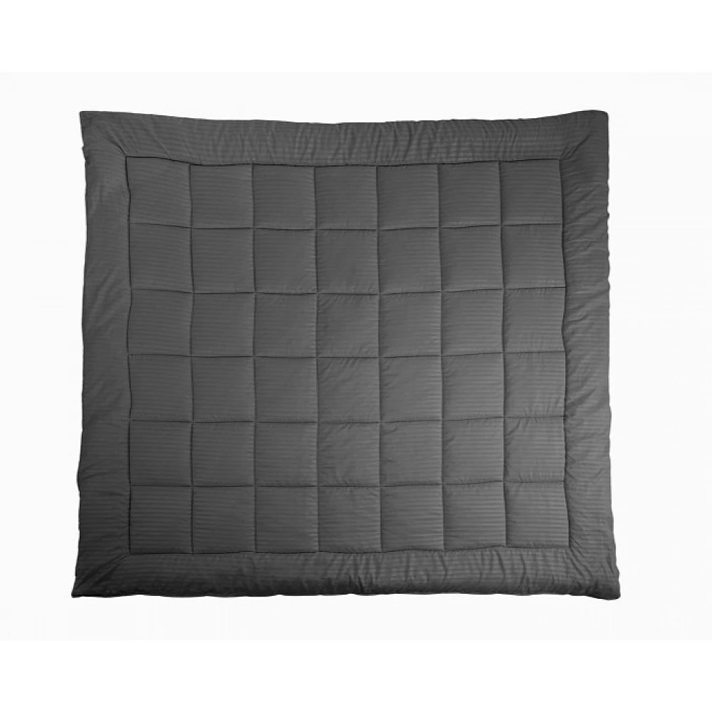 Διπλό Πάπλωμα 200 x 200 cm Ριγέ - Ανθρακί  8720604888645 SleepMed