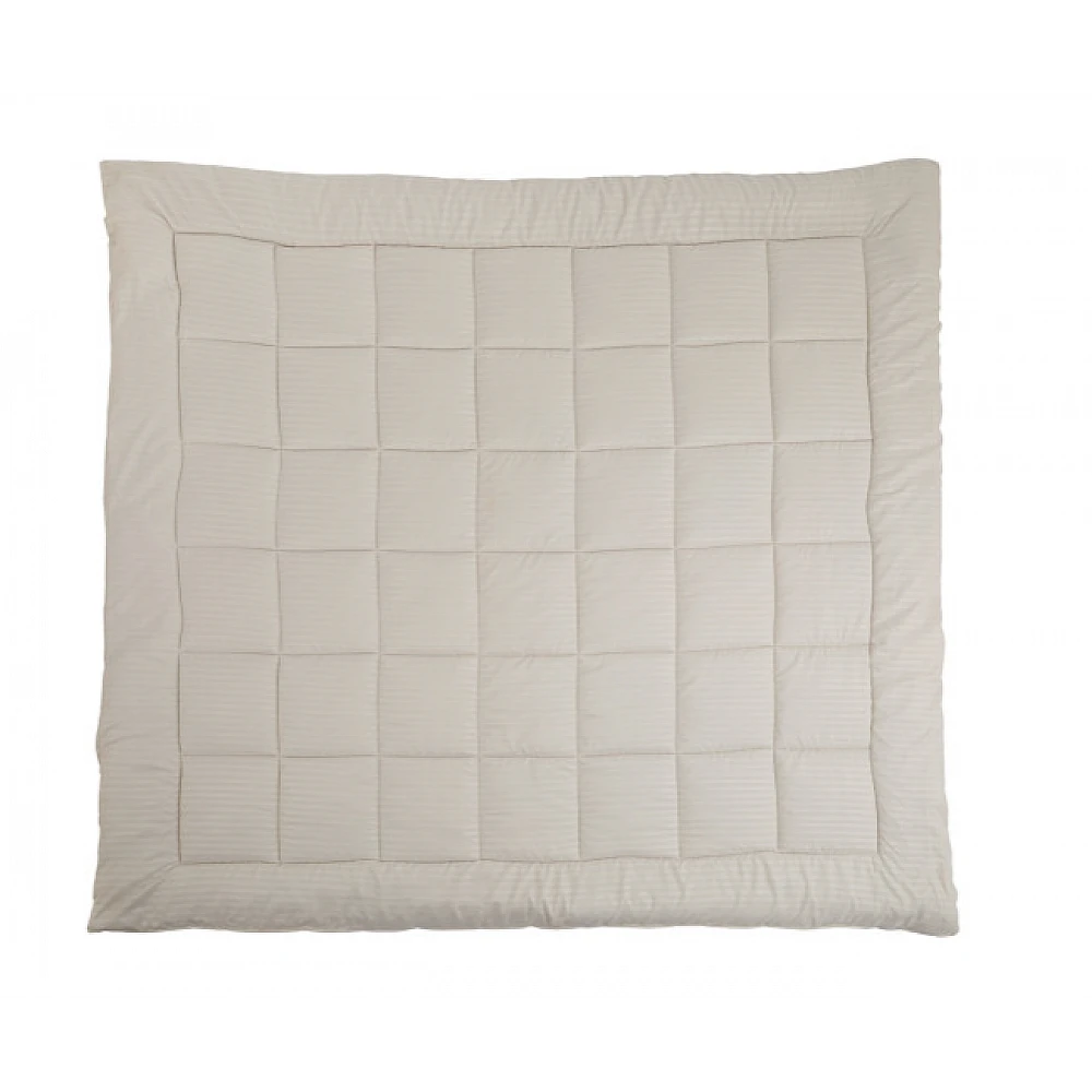 Μονό Πάπλωμα 140 x 200 cm Ριγέ - Κρεμ 8720604888584 SleepMed