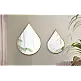 Καθρέφτες "Drop Anna"  - Σετ 2 τεμαχίων Χρυσό 8719743326514 Lifa-Living
