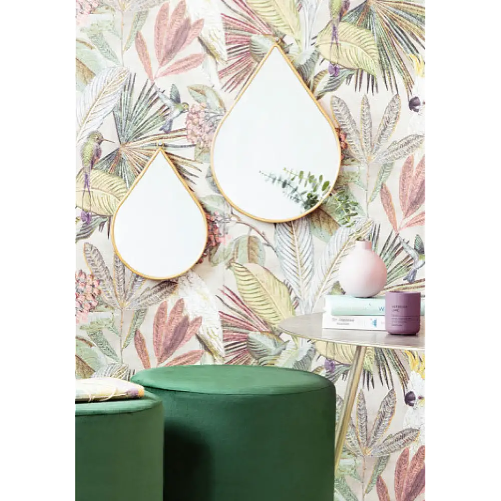 Καθρέφτες "Drop Anna"  - Σετ 2 τεμαχίων Χρυσό 8719743326514 Lifa-Living