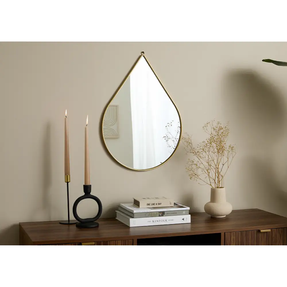 Καθρέφτες "Drop Anna"  - Σετ 2 τεμαχίων Χρυσό 8719743326514 Lifa-Living