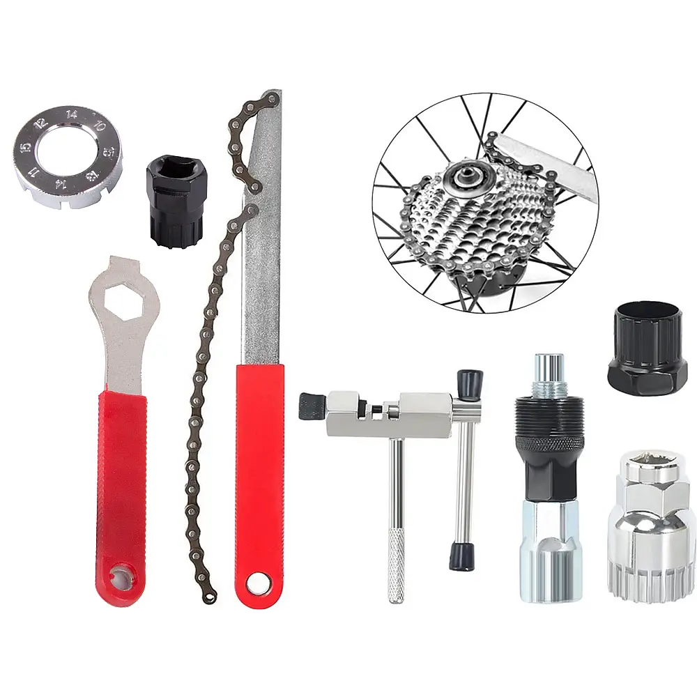 Σετ Εργαλείων Ποδηλάτου – Κλειδί Κασέτας, Αφαίρεση Δισκοβραχίονα & Εργαλεία Συντήρησης 5907451352960 Verk Group