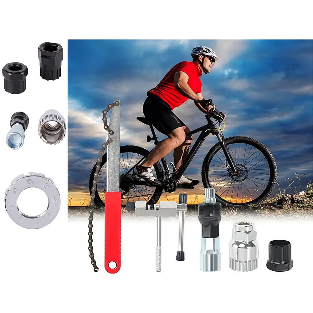 Σετ Εργαλείων Ποδηλάτου – Κλειδί Κασέτας, Αφαίρεση Δισκοβραχίονα & Εργαλεία Συντήρησης 5907451352960 Verk Group