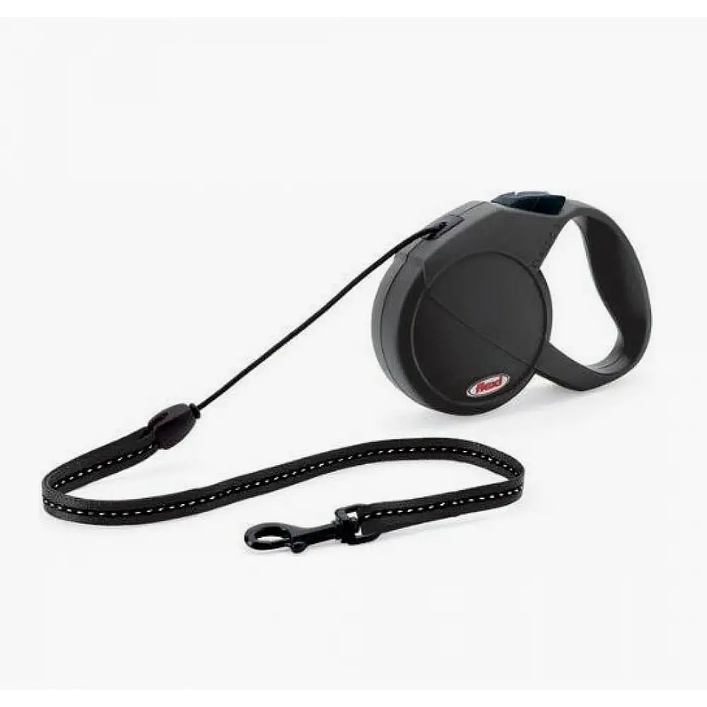 Πτυσσόμενο Λουρί/Οδηγός Σκύλου Ιμάντας 5m έως 12kg S Μαύρο 4000498022528 Flexi