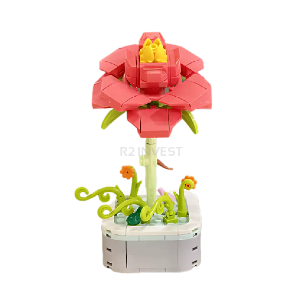 Σετ Δομικών Κύβων για Λουλούδια 118 τεμάχια 5908222242183 SPM