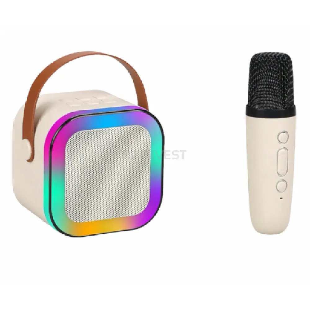 Ασύρματο Ηχείο Karaoke με Μικρόφωνο Bluetooth 89 x 69 x 89 mm 5908222241803 SPM