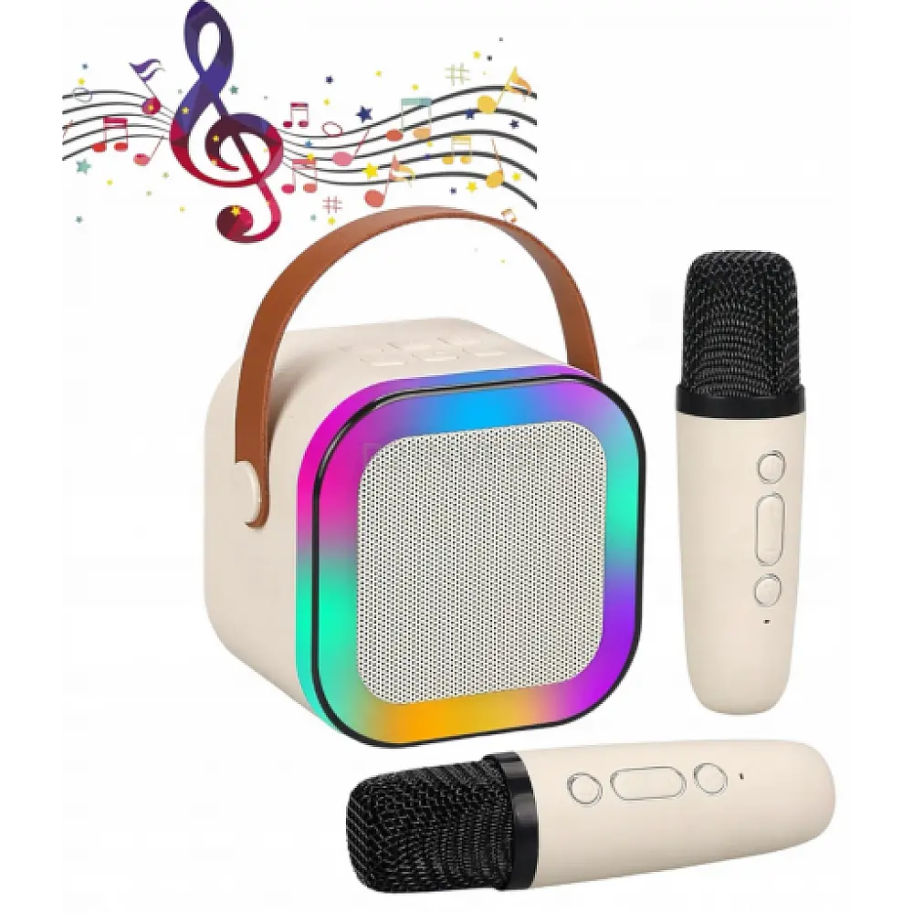 Ασύρματο Ηχείο Karaoke με Μικρόφωνο Bluetooth 89 x 69 x 89 mm 5908222241803 SPM