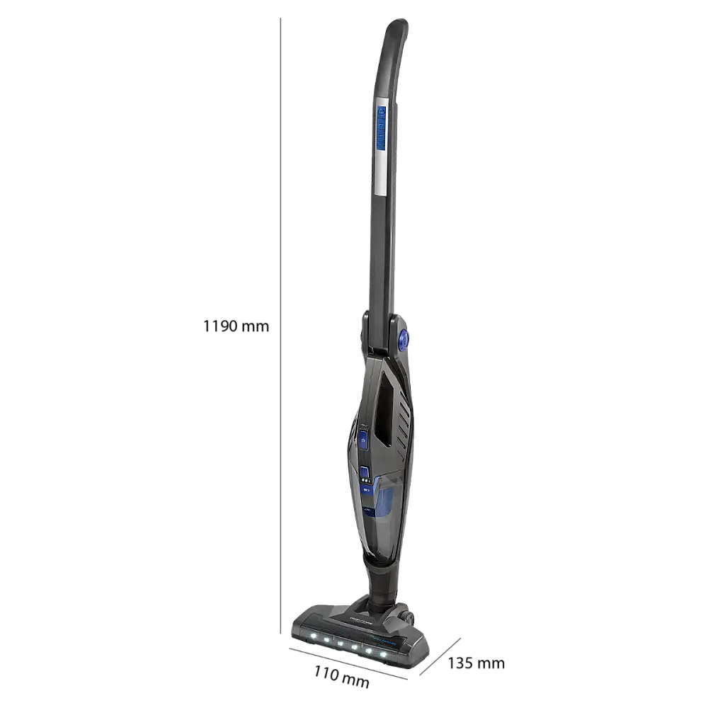 Ασύρματη Ηλεκτρική Σκούπα Δαπέδου 14.8V 2200 mAh - Ανθρακί PC-BS3035 ProfiCare