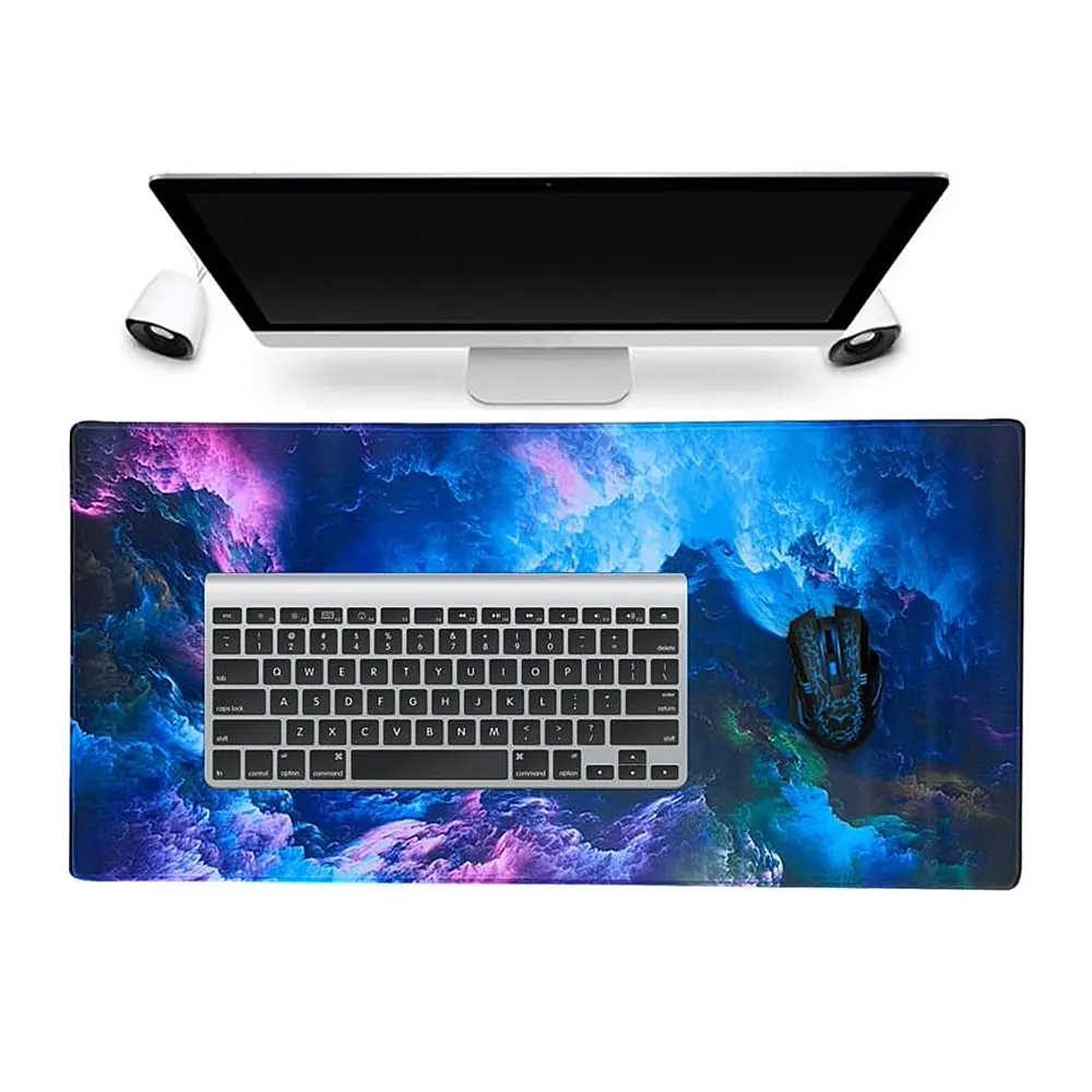 Gaming Mouse Pad XXL με Οπίσθιο LED Φωτισμό RGB – 90x40cm 5907451341780 Verk Group