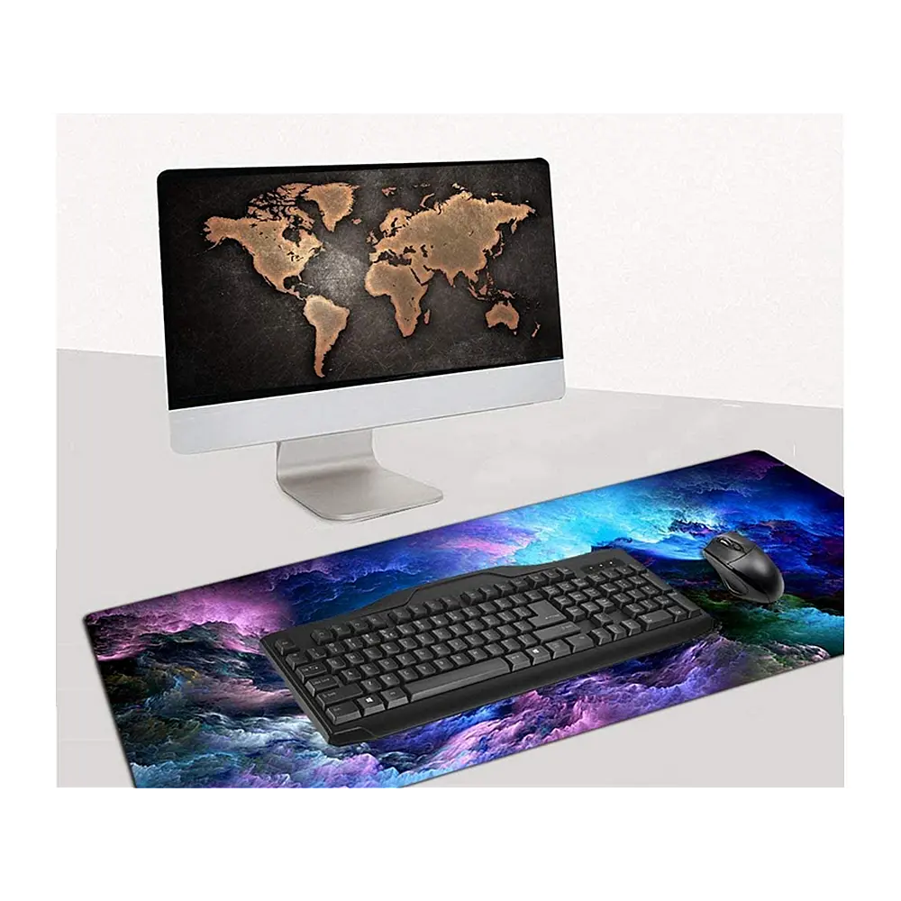 Gaming Mouse Pad XXL με Οπίσθιο LED Φωτισμό RGB – 90x40cm 5907451341780 Verk Group