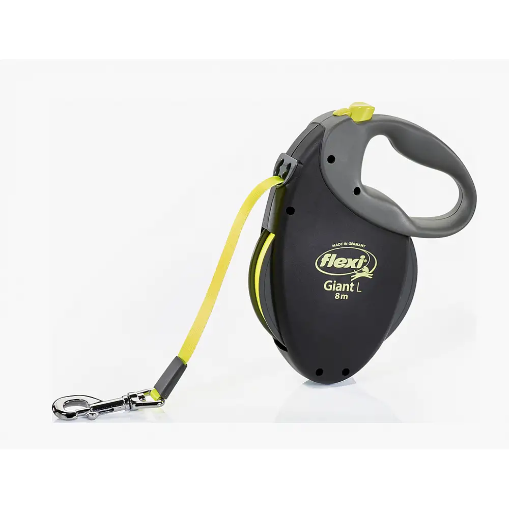 Πτυσσόμενο Λουρί/Οδηγός Σκύλου Ιμάντας 8m έως 50kg L Μαύρο 4000498015568 Flexi