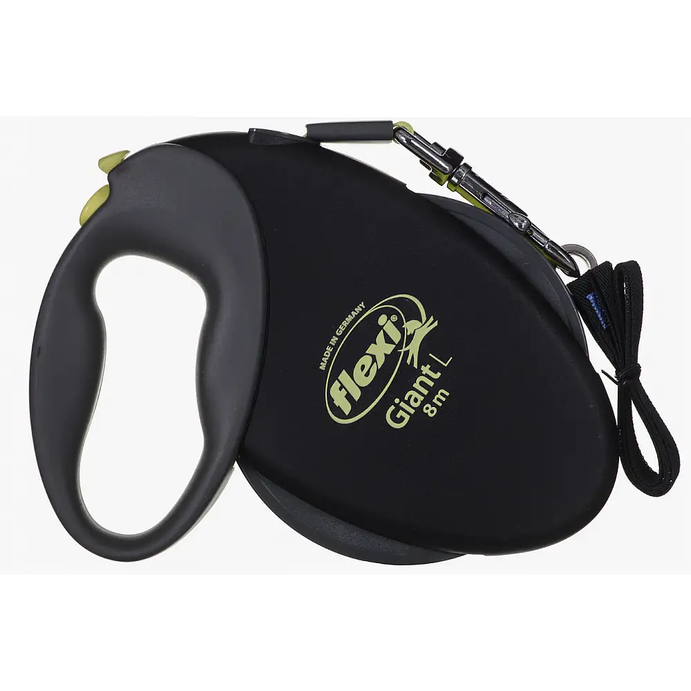 Πτυσσόμενο Λουρί/Οδηγός Σκύλου Ιμάντας 8m έως 50kg L Μαύρο 4000498015568 Flexi