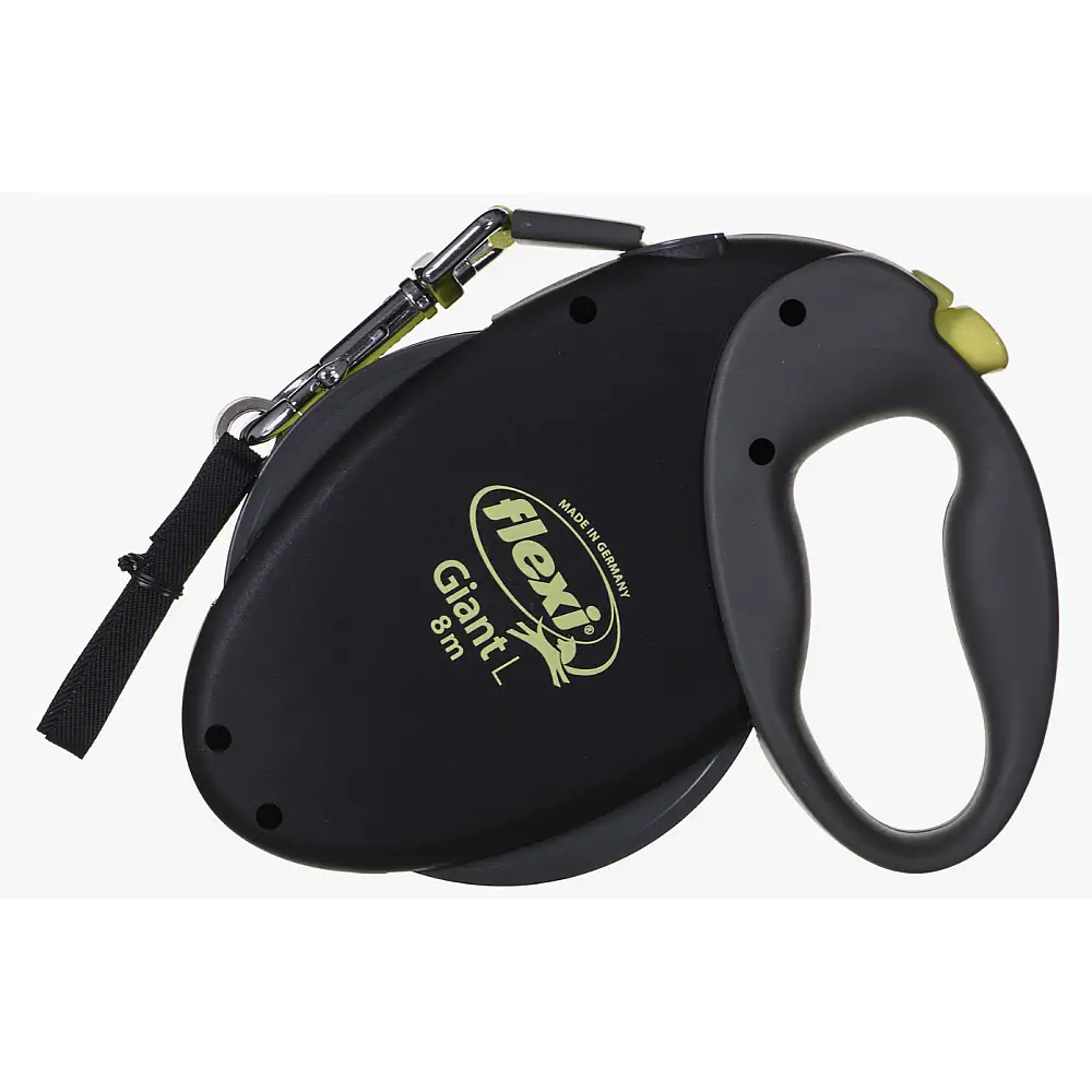 Πτυσσόμενο Λουρί/Οδηγός Σκύλου Ιμάντας 8m έως 50kg L Μαύρο 4000498015568 Flexi