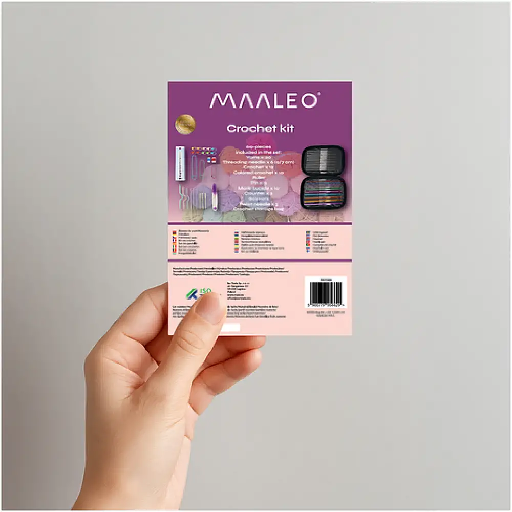 Maaleo Σετ Ολοκληρωμένου Βελονάκιου 69 Κομματιών με Θήκη 25886