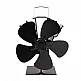 Kaminer Ανεμιστήρας Τζακιού με 5 Λεπίδες που Λειτουργεί με Θερμότητα 26206
