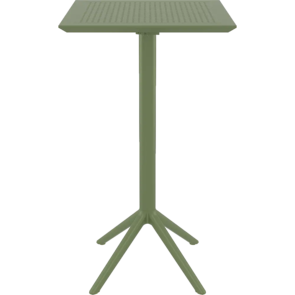 SKY OLIVE GREEN BAR 60Χ60Χ108εκ.ΠΤΥΣ/ΝΟ ΤΡΑΠ. ΠΟΛ/ΝΙΟΥ