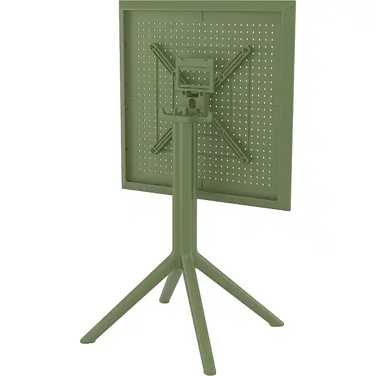 SKY OLIVE GREEN 60Χ60X74εκ. ΤΡΑΠΕΖΙ ΠΤΥΣ/ΝΟ ΠΟΛ/ΝΙΟΥ
