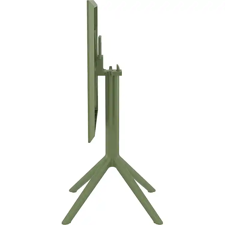 SKY OLIVE GREEN 60Χ60X74εκ. ΤΡΑΠΕΖΙ ΠΤΥΣ/ΝΟ ΠΟΛ/ΝΙΟΥ