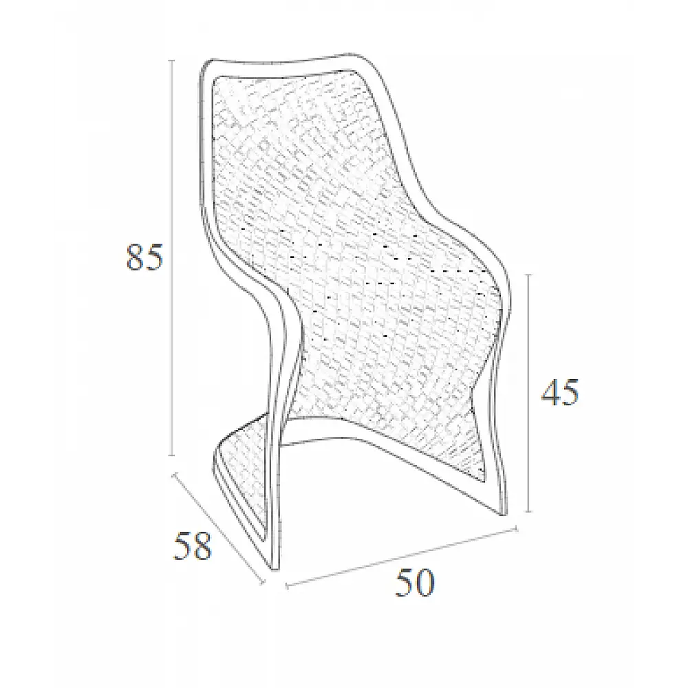 BLOOM DARK GREY ΚΑΡΕΚΛΑ ΠΟΛ/ΝΙΟΥ