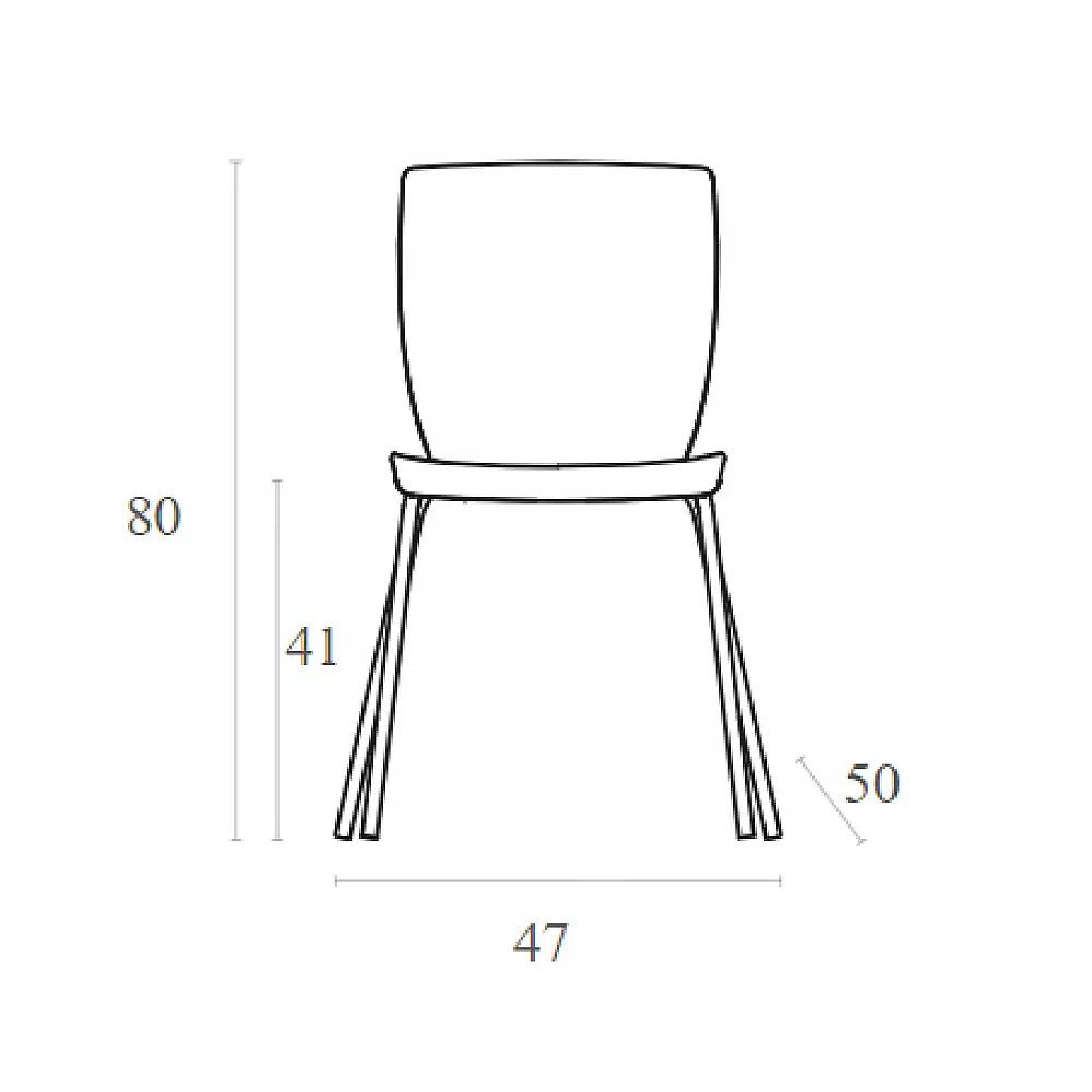 MIO BLACK ΚΑΡΕΚΛΑ ΒΑΦΗΣ 47Χ50Χ80εκ.