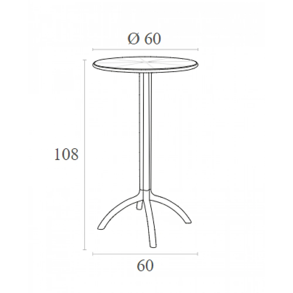 OCTOPUS BAR Φ60Χ108εκ.WHITE ΠΟΛ/ΝΙΟΥ OCTOPUS BAR Φ60Χ108εκ.WHITE ΠΟΛ/ΝΙΟΥ