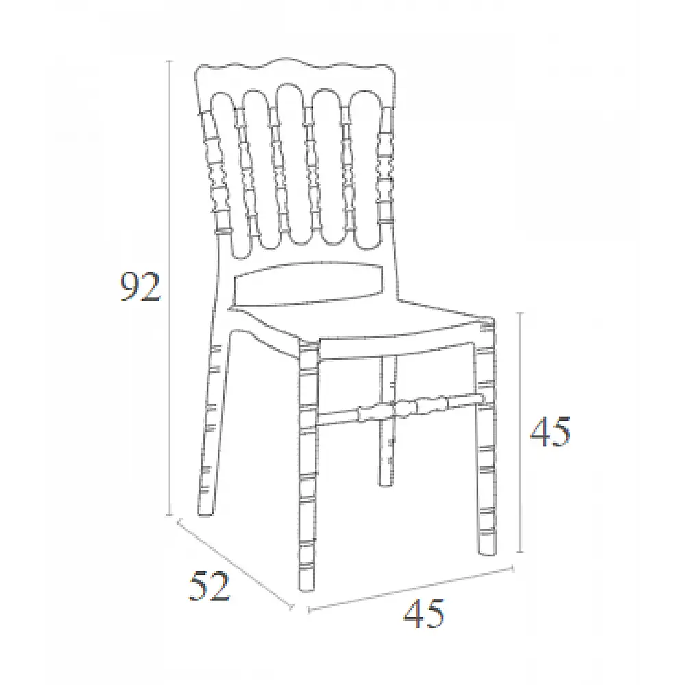 OPERA CLEAR TRANSPARENT(Σ4)KAPEKΛA 45Χ52Χ92εκ.