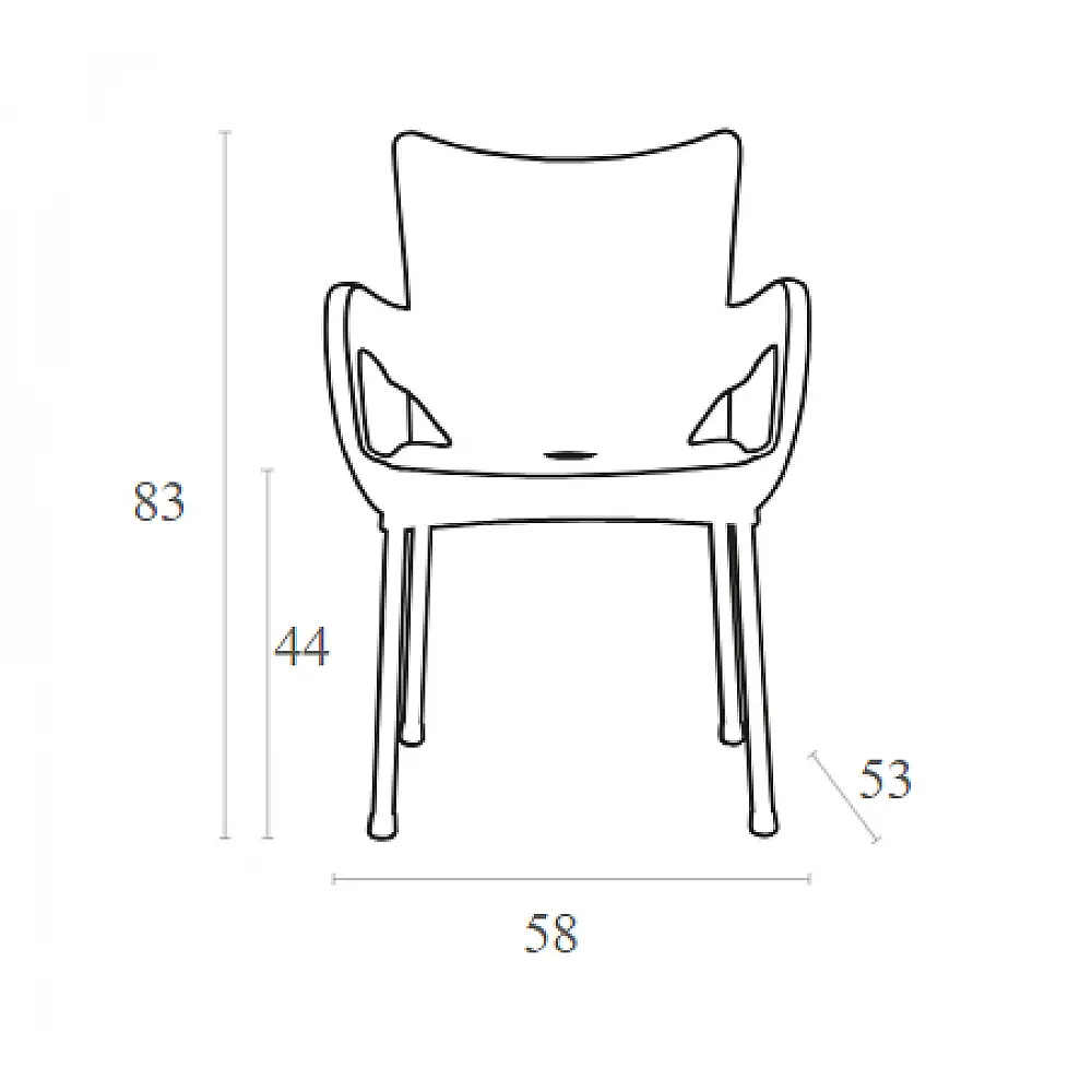 ROMEO LIGHT GREEN ΠΟΛ/ΝΑ ΠΟΛ/ΝΙΟΥ/ΑΛΟΥΜ. 58Χ53Χ83εκ.