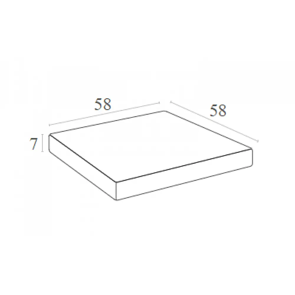 MONACO ΜΑΞΙΛΑΡΙ ΚΑΘΙΣΜΑΤΟΣ 58Χ58Χ7εκ.