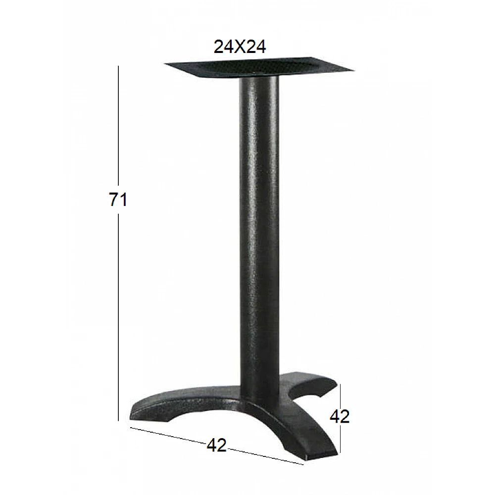 ASTOR 3ΝΥΧΗ 42Χ42Χ71εκ. ΒΑΣΗ ΜΑΝΤΕΜΙ ΜΕ ΡΕΓ/ΡΟΥΣ