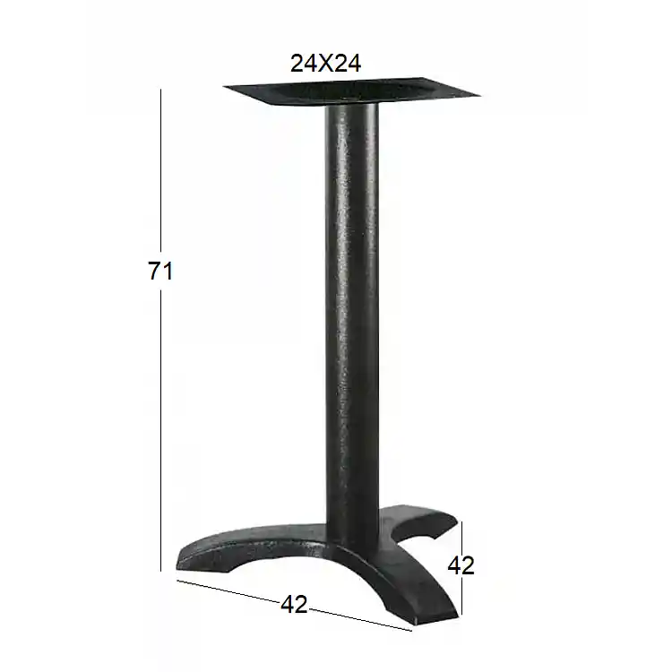 ASTOR 3ΝΥΧΗ 42Χ42Χ71εκ.(Π/Ρ)ΒΑΣΗ ΜΑΝΤΕΜΙ ΜΕ ΡΕΓ/ΡΟΥΣ ΜΑΥΡΗ