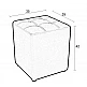 CUBE BLACK PU ΣΚΑΜΠΟ 35X35X42εκ. CUBE BLACK PU ΣΚΑΜΠΟ 35X35X42εκ.