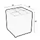 CUBE CAPPUCCINO PU ΣΚΑΜΠΟ 35X35X42εκ.