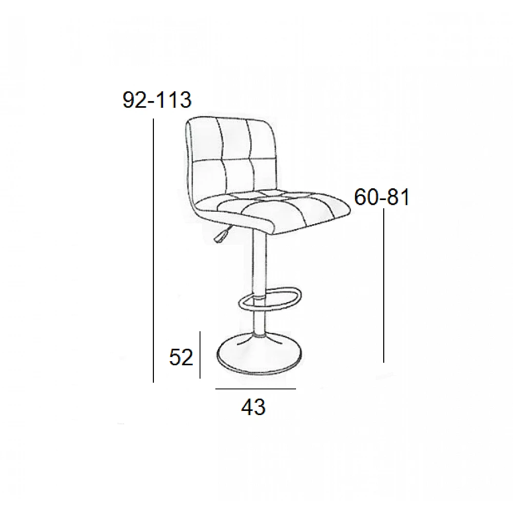BAR40 CAPPUCCINO PU(Σ2)ΣKAMΠO ΜΕ ΑΜΟΡΤΙΣΕΡ