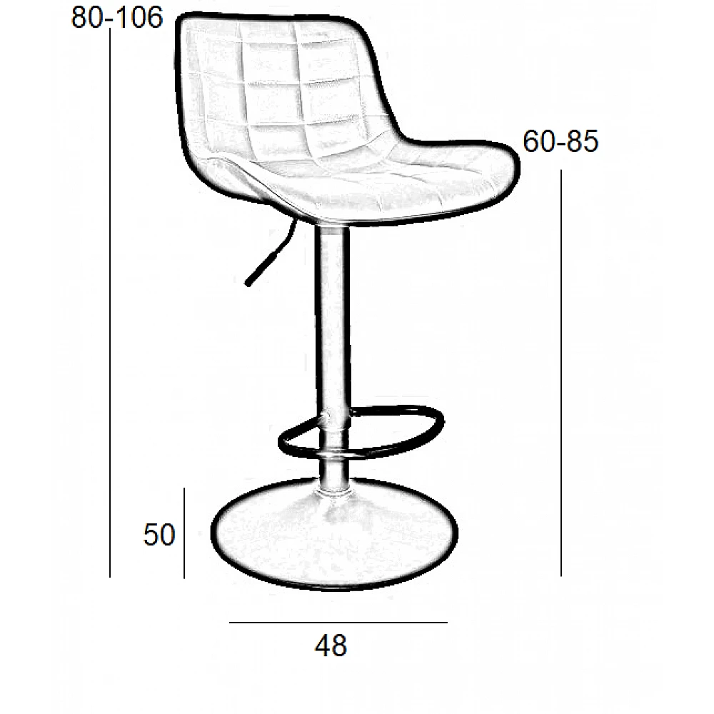 BAR94 GREY PU(Σ2)ΣKAMΠO ΜΕ ΑΜΟΡΤΙΣΕΡ