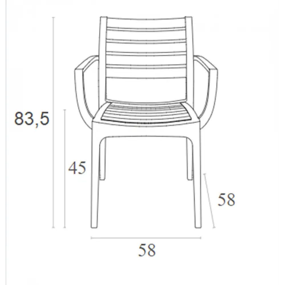 ARTEMIS OLIVE GREEN ΠΟΛΥΘΡΟΝΑ ΠΟΛ/ΝΙΟΥ 58X58X83.5εκ.