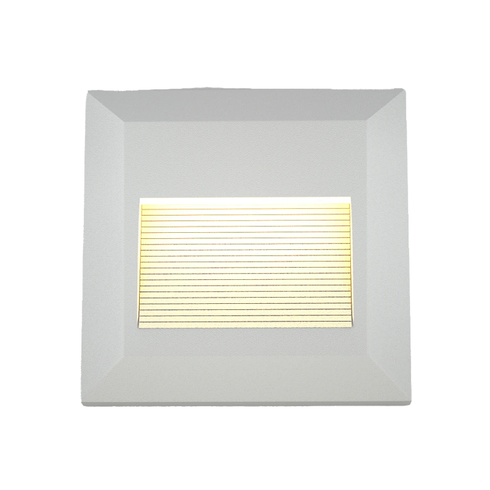 it-Lighting Salmon LED 2W 3CCT Outdoor Wall Lamp White D:12.4cmx12.4cm (80201820)
