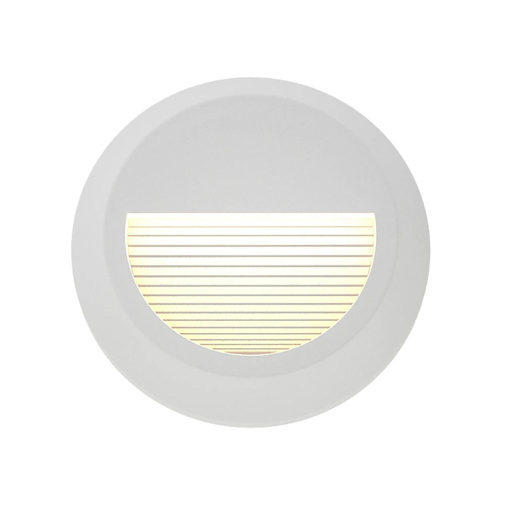 it-Lighting Maroon LED 2W 3CCT Outdoor Wall Lamp White D:15cmx2.7cm (80201620)