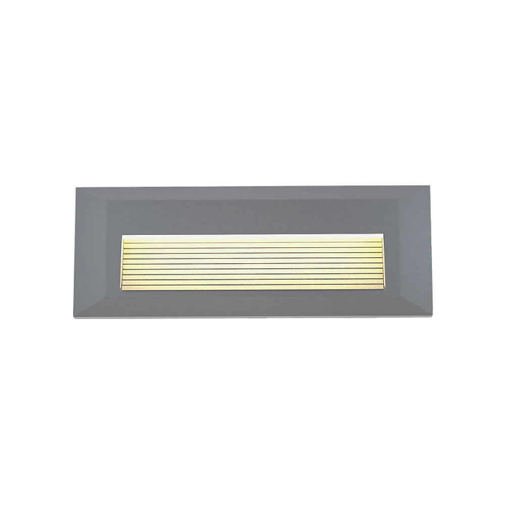 it-Lighting Mono LED 3W 3CCT Outdoor Wall Lamp Grey D:22cmx2.8cm (80201730)
