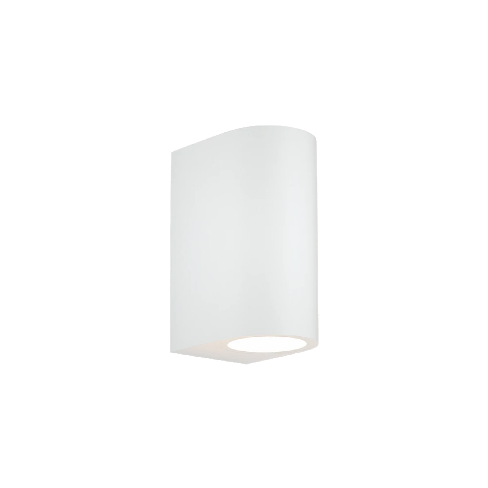 it-Lighting Michigan 2xGU10 Outdoor Up-Down Wall Lamp White D:14.7cmx9cm (80200124)