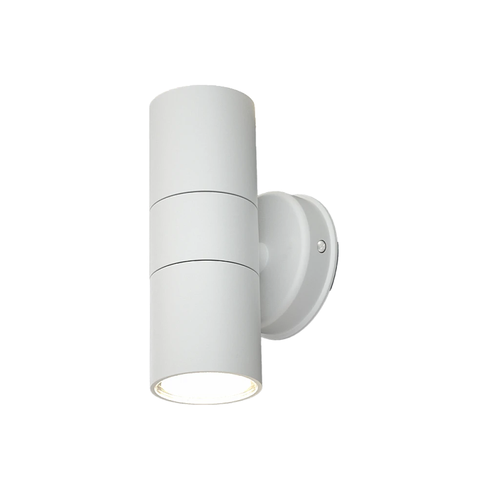 it-Lighting Ouachita 2xGU10 Outdoor Up-Down Wall Lamp White D:15.2cmx11.3cm (80200624)