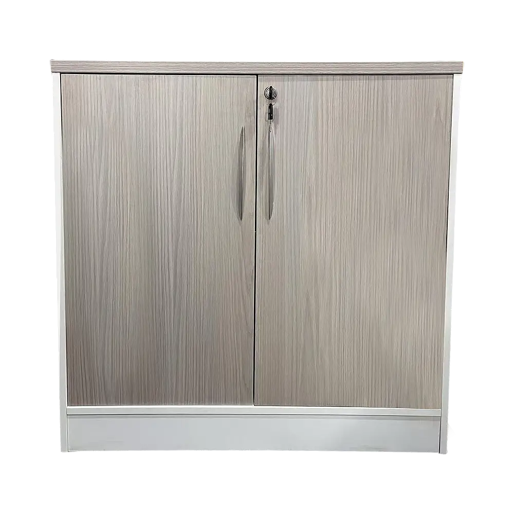 Ντουλάπι γραφείου Armadi pakoworld σε sonoma-λευκή απόχρωση 80x40x80εκ